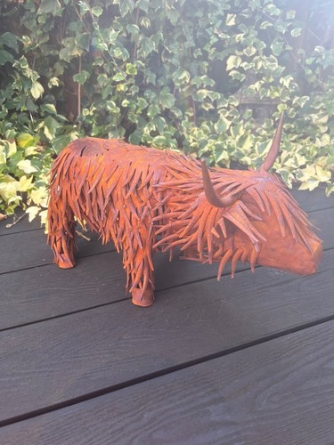 Rustic large metal highland - rustic,
