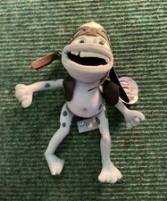 Authentic, Vintage, Very Rare, ‘The Annoying Crazy Frog’ Biker, Plush Soft Toy.