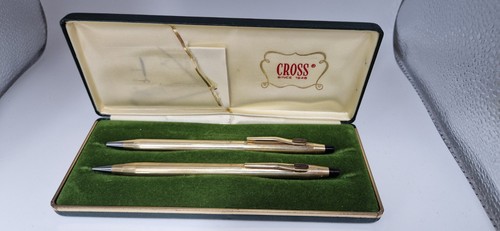 Vintage cross 10kt - vintage, rolled