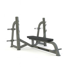 Pulse Fitness Club Line Olympic Flat Bench Chest Press Commercial Gym Equipment 