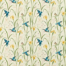 Sanderson Kingfisher and Iris