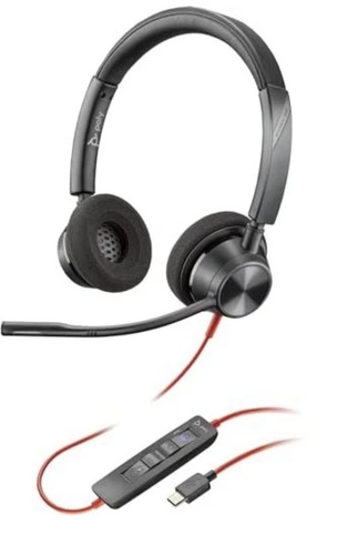 Poly blackwire 3320 usb a - blackwire, usb-c/a