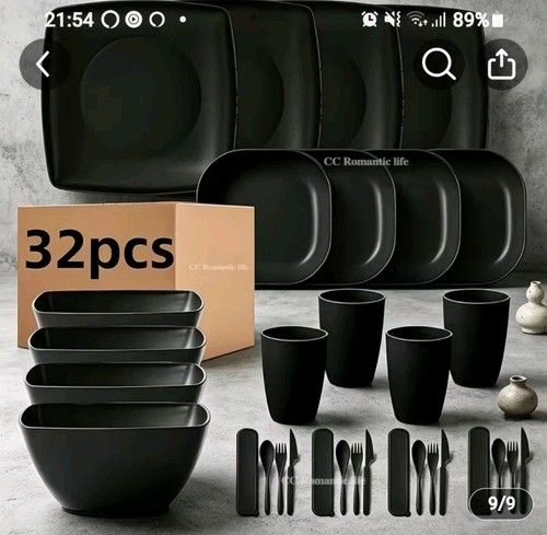 32pcs set square - 32pcs/set, dinnerware
