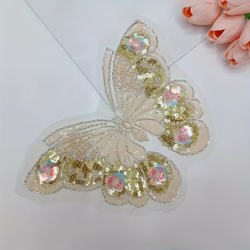 Shiny lace beaded sequin - 2x,