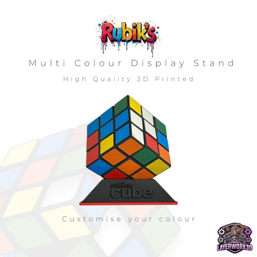 Stand for rubik cube 3d - for,
