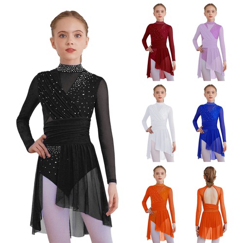 Girls lyrical dress ballet - uk,