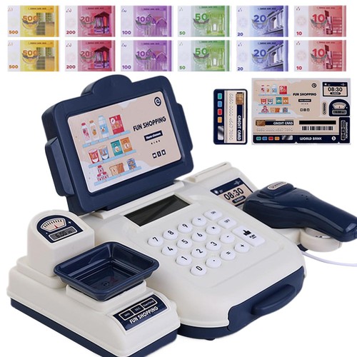 Interactive kids cash register - interactive,