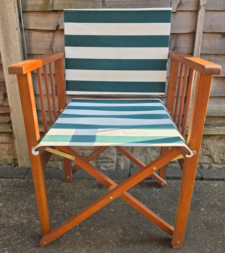 Directors chair folding - chair, solid