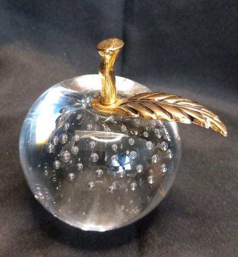 Vtg clear art glass - vtg,