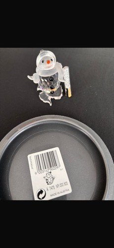 Swarovski crystal snowman - swarovski,