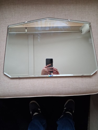 Art deco frameless - deco, mirror