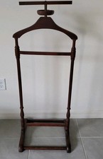 Vintage Wooden Gentleman’s Butler, Gentleman's Valet, 43" X 16 