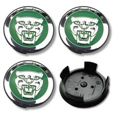 4x Jaguar Wheel Center Cap 58mm Hub Caps XJ XJR XK XF X S Type