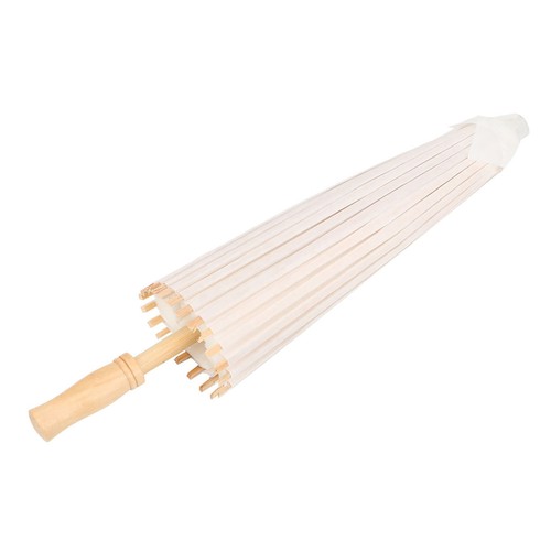 White color paper umbrella - color,