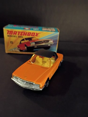 Matchbox mercedes 350sl - matchbox, #6