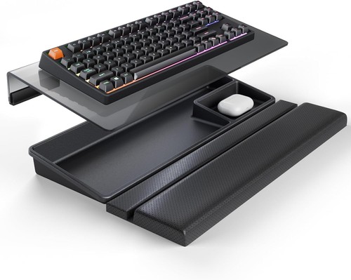 Tilted keyboard stand wrist - stand, w/wrist