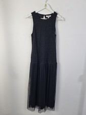 M&S Midi Drop Waist Ruched