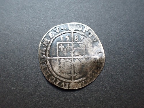 1589 elizabeth hammered - 1589,