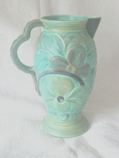 FLAXMAN WARE POTTERY HANDMADE BY WADE HEATH---9 INS TALL SOME DAMAGE