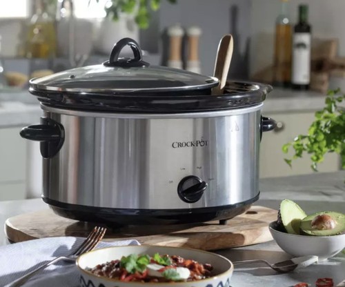 Crock pot stainless - steel, slow