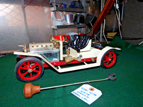 Mamod steam engine roadster