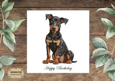 DOG 050  Birthday Card