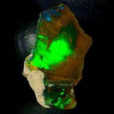 Black Opal, natural fire opal