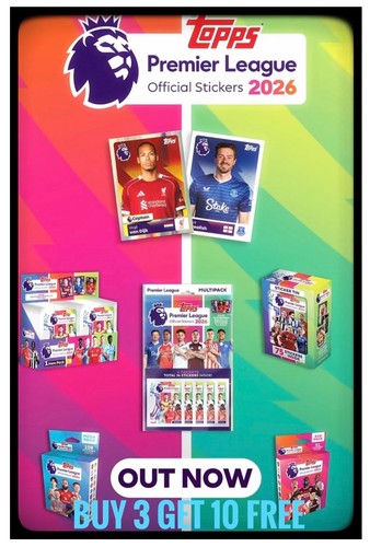 Topps 2025 premier league - topps, 2025/26