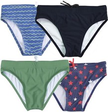 A2Z 4 Kids Boys Beach Swim Black Briefs Quick Dry Swimwear Swimming Trunks