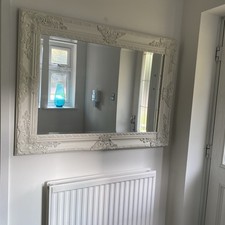 Vintage Mirror White
