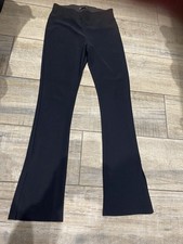 Zara Elastic Black Trousers
