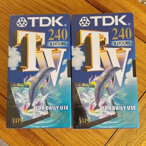 Tdk 240 vhs video - t-240,