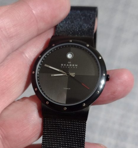 Men skagen titanium watch - skagen,