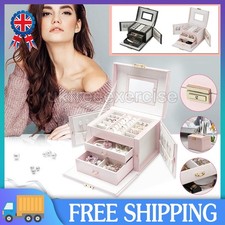 Leather 3 Layer Jewellery Boxs