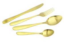 Cutlery Set Brushed Gold