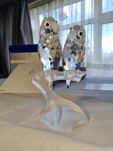 Swarovski the lovebirds - swarovski,