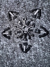 FIT VOLKSWAGEN 10X HEADLINING / ROOF LINING PLASTIC TRIM CLIPS