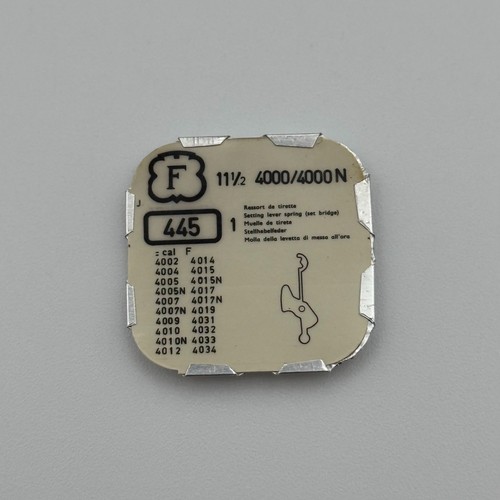Felsa 4000 4000n - setting, lever