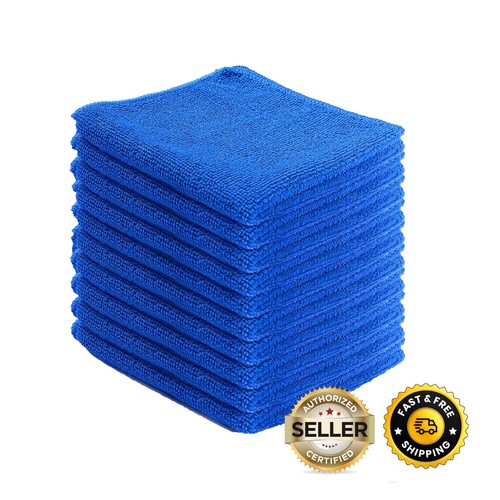 Microfibre blue cloths - blue,