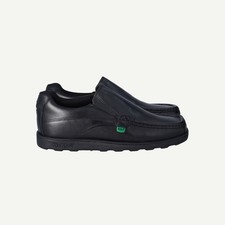 Kickers Mens Black Leather