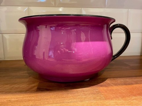 Vintage antique chamber pot - antique,