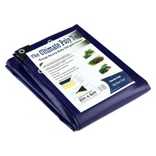 Extra Heavy Duty 350GSM Waterproof Tarpaulin Tough Tarp Ground Sheet Cover