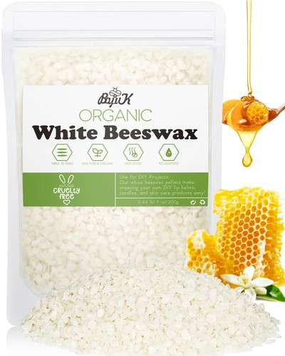 White beeswax pellets - beeswax,