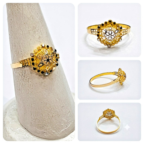 22k beautiful lady ring - 22k,