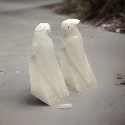 Art deco alabaster marble - alabaster,