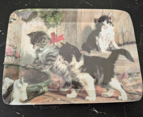 Stow green melamine tray - green,