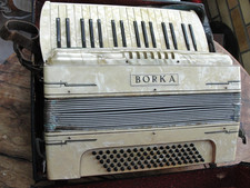Vintage Borka Piano Accordion