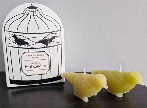 Laura ashley home - bird, candles