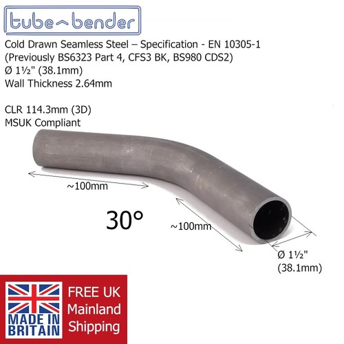 Od cold drawn - 1.5", (38.1mm)