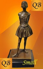 ART DECO BRONZE FIGURINE SCULPTURE STATUE DEGAS BALLERINA OF FOURTEEN YRS DANCER